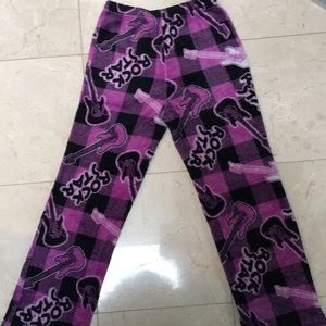 Pretty purple rockstar on pants